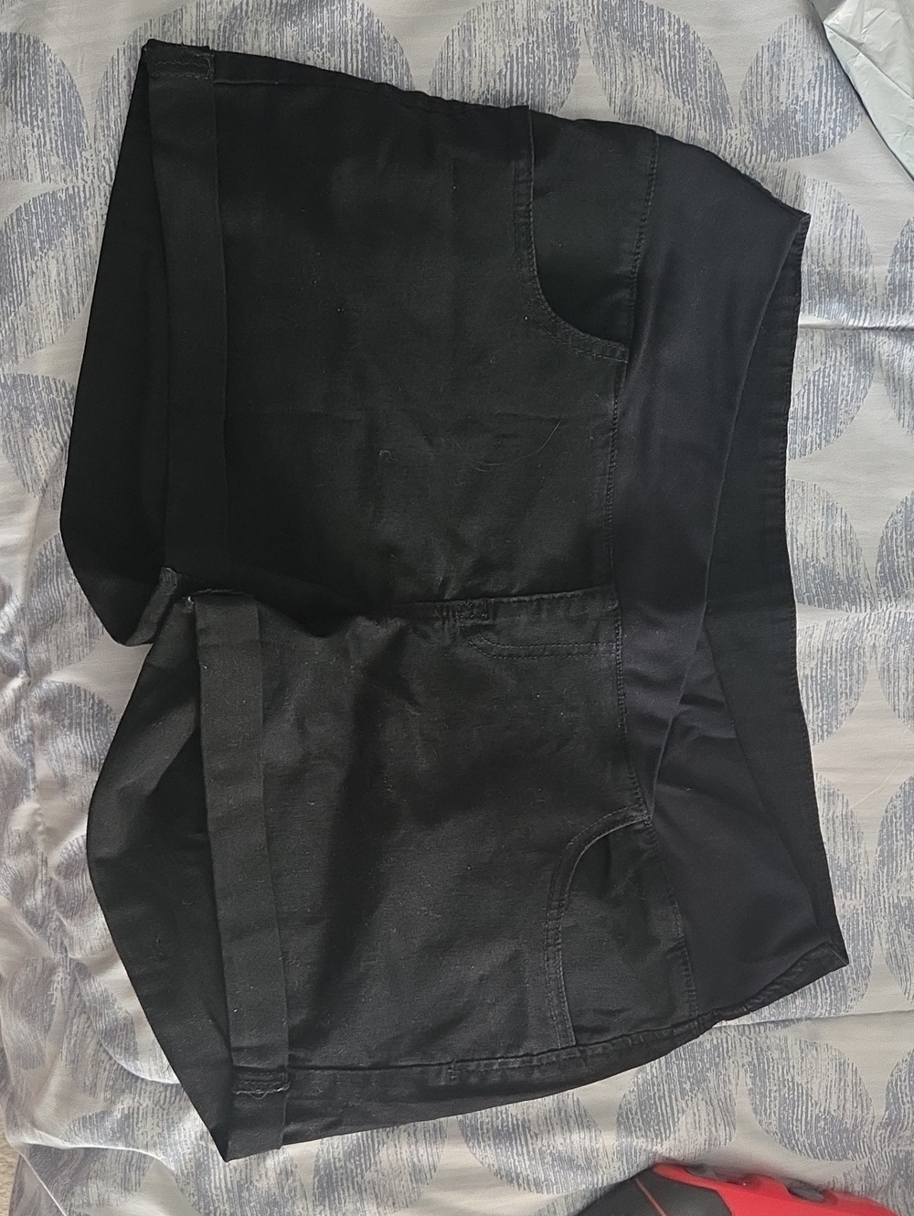 Maternity Black Women’s Stretch Casual Shorts